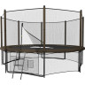 Батут UNIX LINE Black&Brown 12 ft (outside) TRUBB12OUT
